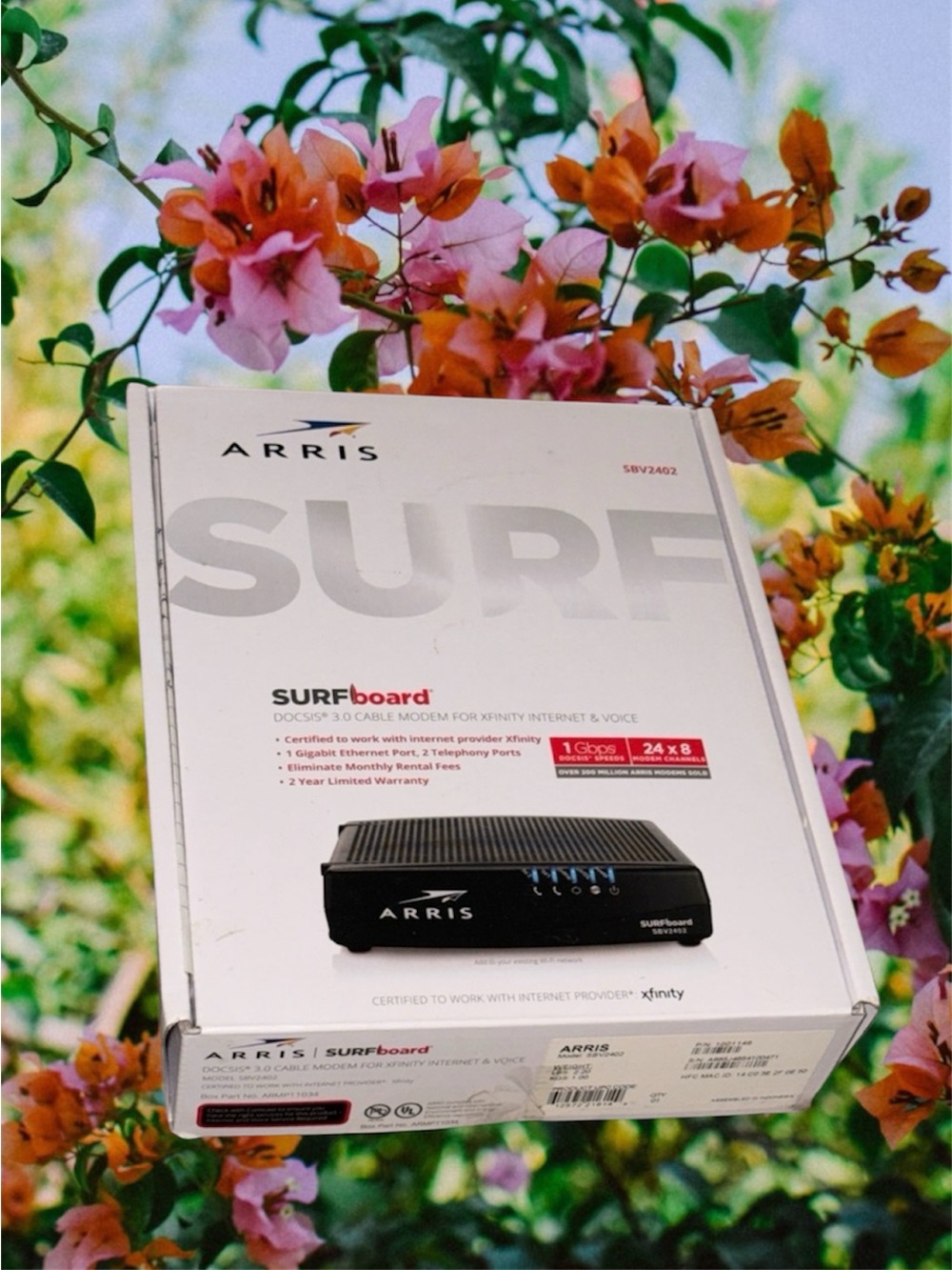 ARRIS SURFboard DOCSIS 3.0 Cable Modem - Black
